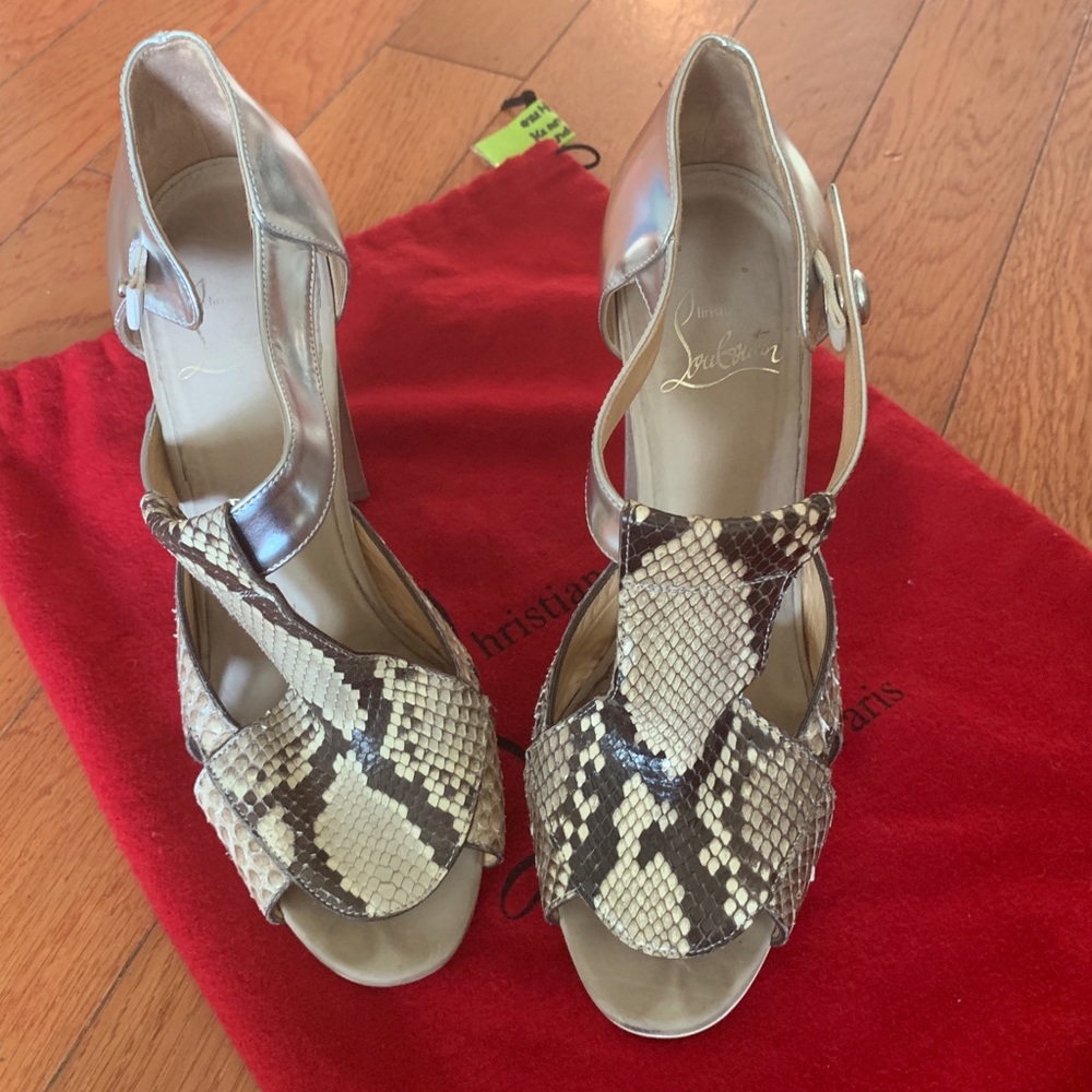 Authentic Christian Louboutin Sandals